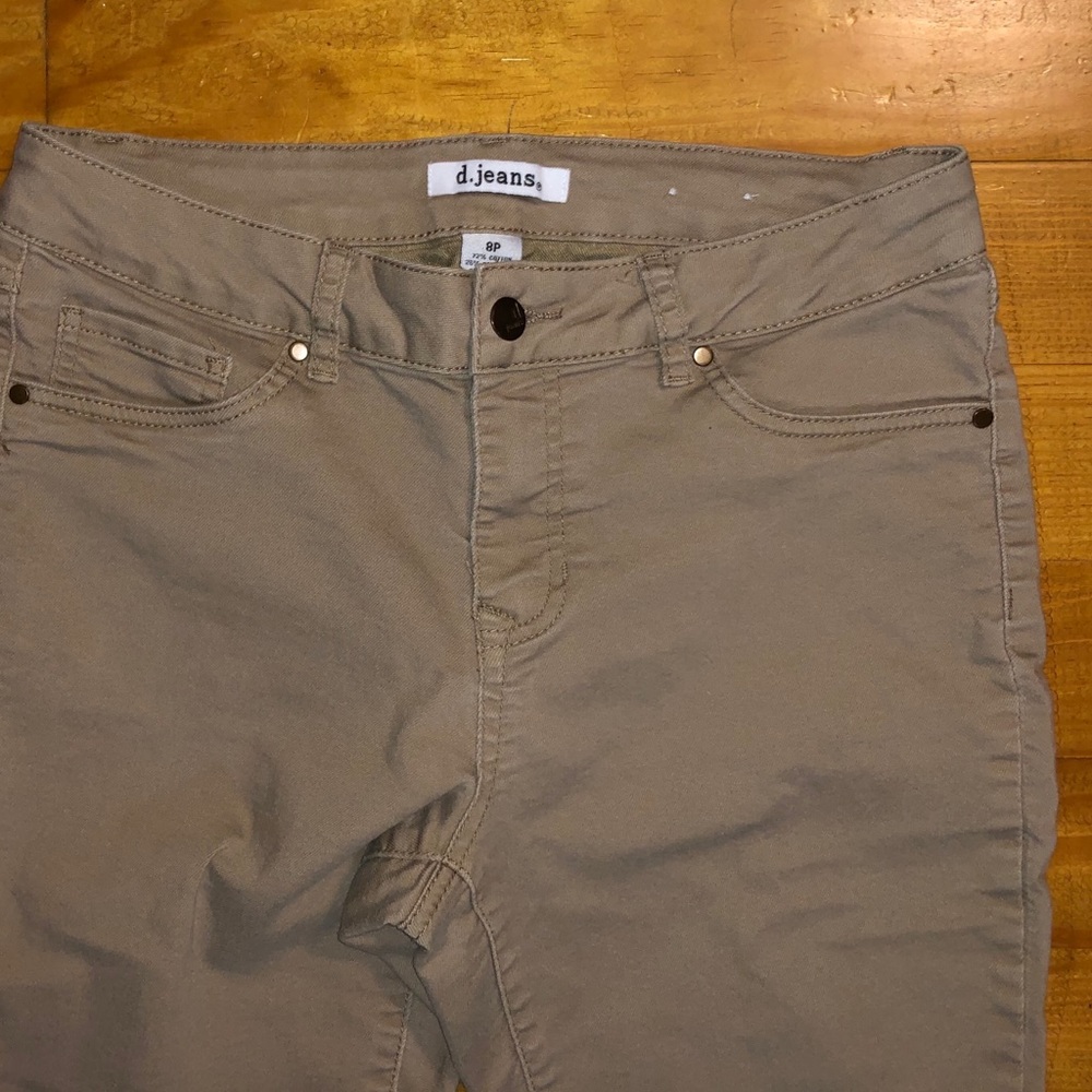 Ladies Khaki Jeans